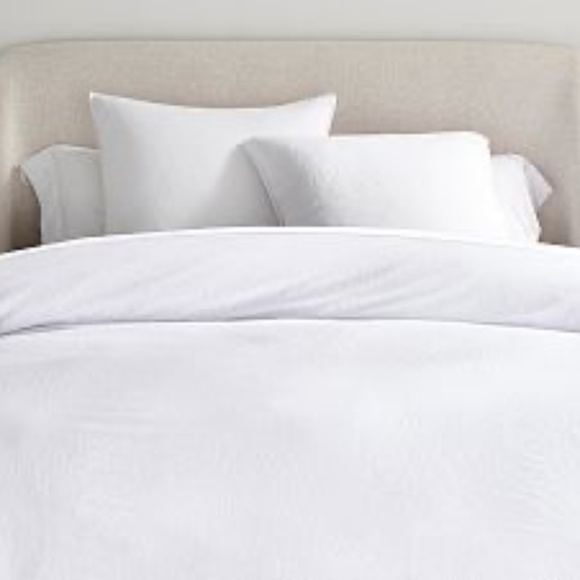 PB Dream Brushed Organic Cotton Full/Qn Duvet Cover and Matching Standard Shams - Picture 1 of 7